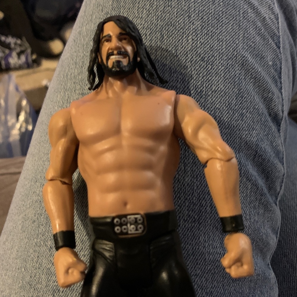 WWE Seth Rollins Sound Slammers Figure Mattel  20+ Sounds and Phrases , works